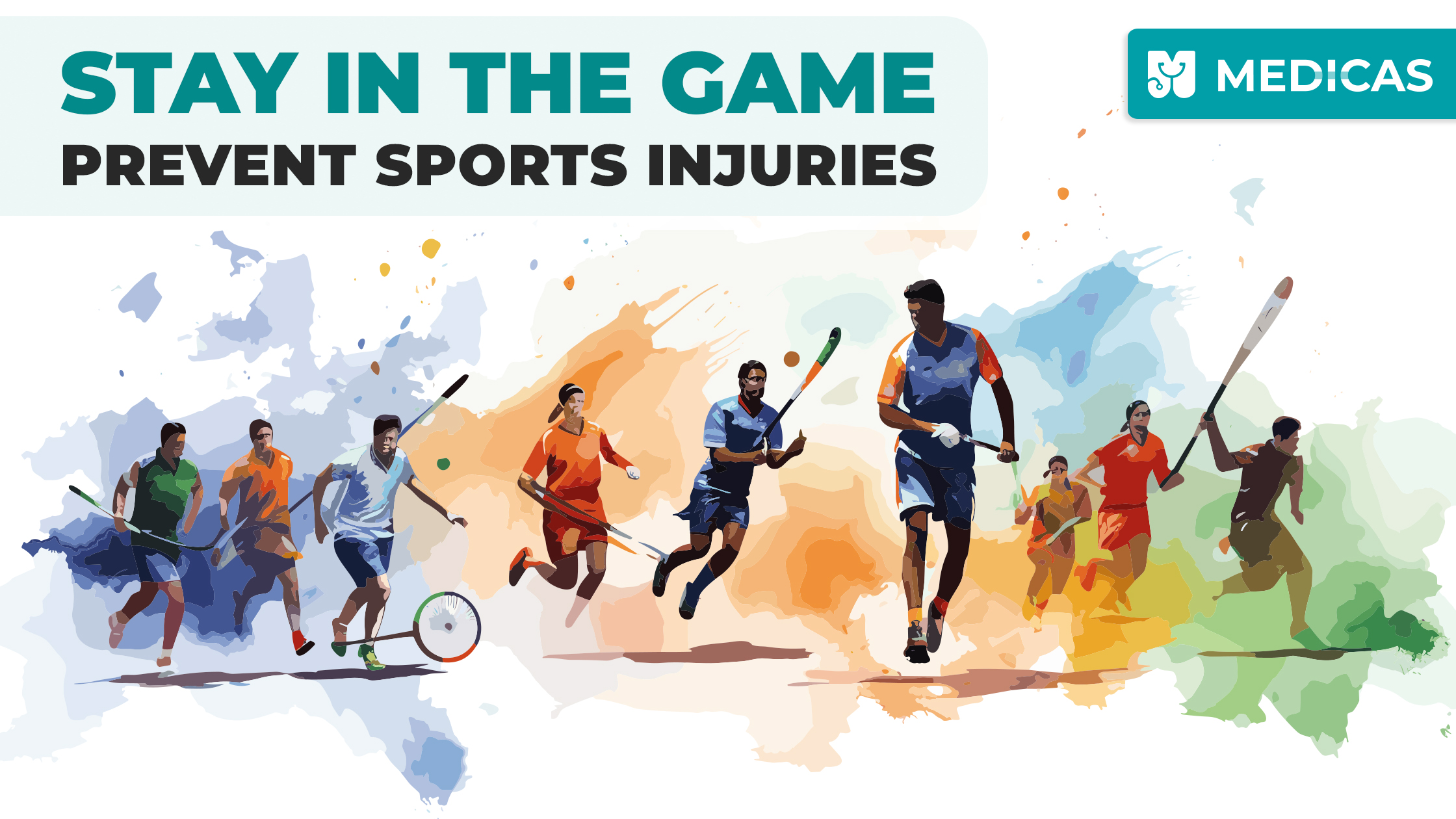 Blog banner discussing sports injuries and their treatment